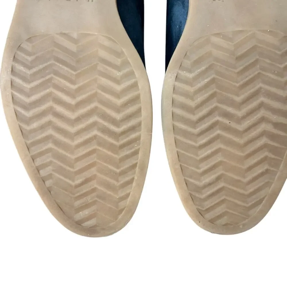 Hush Puppies Bounce Navy Suede Chukka Desert Boots Men’s 9M Comfort Minimalist